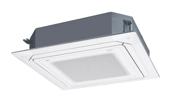 Fujitsu circular flow cassette mini-split